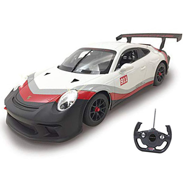 Modello in Scala 1: 14 fino a 10 km/h di Velocità Mondo Motors PORSCHE 911 GT3 CUP Auto Giocattolo per Bambini 63530 
